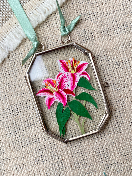 Stargazer Lilies Ornament